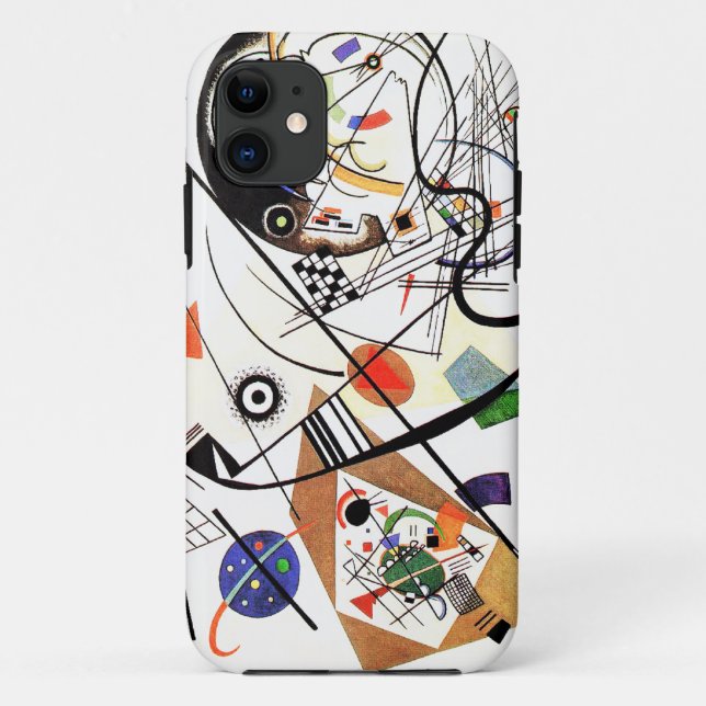 Capa Para iPhone 11 Linha caso de Kandinsky Tranverse do iPhone 5 (Verso)