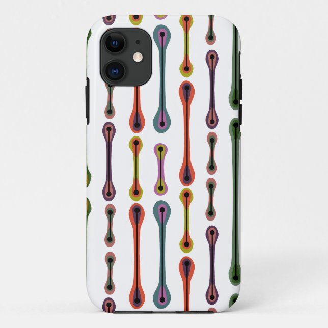 Capa Para iPhone 11 Linhas Atômicas (Verso)