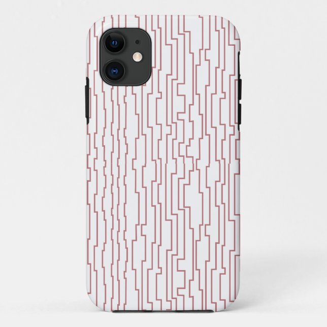 Capa Para iPhone 11 Linhas Circuito (Verso)