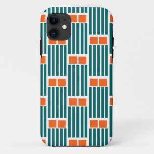 Capa Para iPhone 11 Linhas e Caixas de Teto