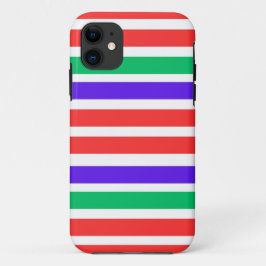 Capa Para iPhone 11 Linhas gráficas colorido