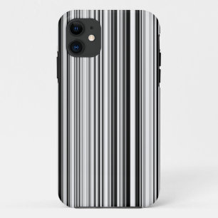 Capa Para iPhone 11 Linhas preto e branco