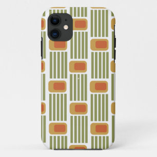Capa Para iPhone 11 Linhas verdes e caixas
