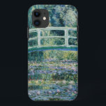 Capa Para iPhone 11 Lírios de água e Ponte Japonesa de Monet<br><div class="desc">Ponte sobre o lírio e o japonês,  por Claude Monet (1899)</div>