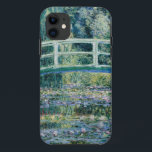 Capa Para iPhone 11 Lírios de água e Ponte Japonesa de Monet<br><div class="desc">Ponte sobre o lírio e o japonês,  por Claude Monet (1899)</div>