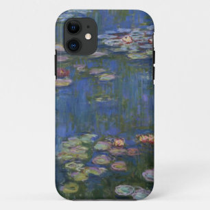 Capa Para iPhone 11 Lírios de água pelo detalhe de Monet