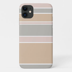 Capa Para iPhone 11 Listras beges
