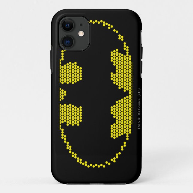 Capa Para iPhone 11 Lite-Brite Bat Emblem (Verso)