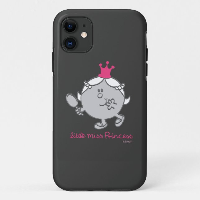 Capa Para iPhone 11 Little Miss Princesa | Espelho (Verso)