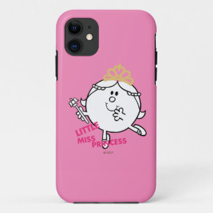 Capa Para iPhone 11 Little Miss Princesa   Letra rosa