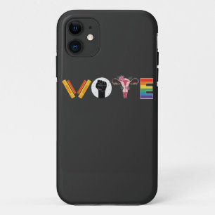 Capa Para iPhone 11 Livros VOTE Útero Suporte LGBT