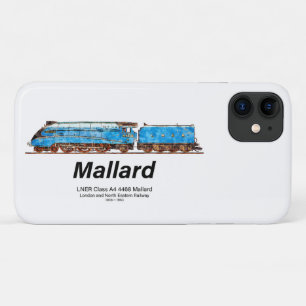 Capa Para iPhone 11 LNER Classe A4 4468 Mallard - Loco a Vapor Mais Rá