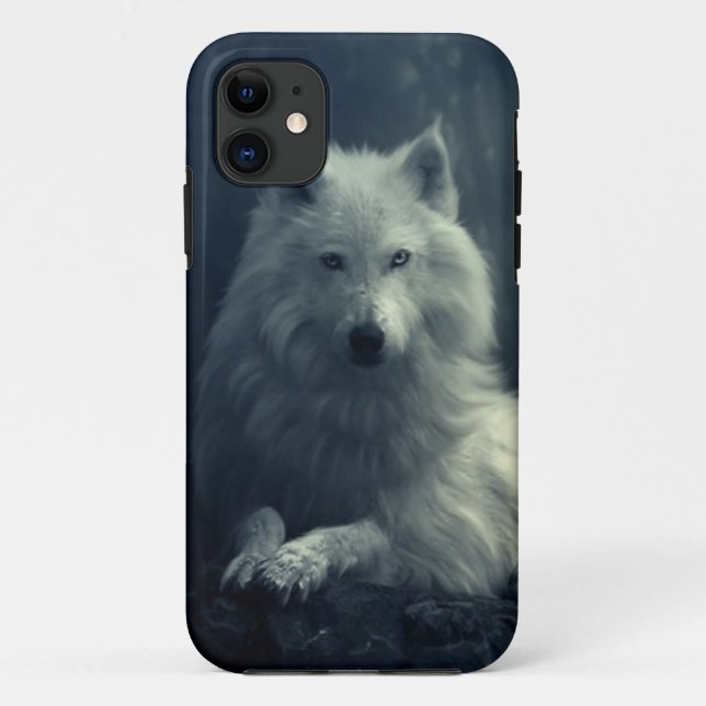 Capa Para iPhone 11 Lobo (Verso)
