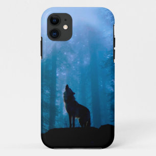 Capa Para iPhone 11 Lobo de Ouro na Natureza