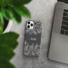 Capa Para iPhone 11 Local Faux Simples e Transparente Personalizado