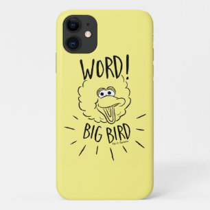 Capa Para iPhone 11 Logotipo de skate do Big Bird - Word! Big Bird