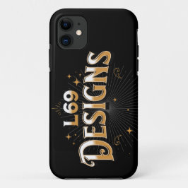 Capa Para iPhone 11 Logotipo "DESIGNS L69"