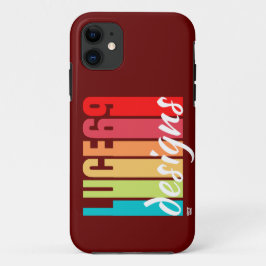 Capa Para iPhone 11 Logotipo "DESIGNS LUCE69"