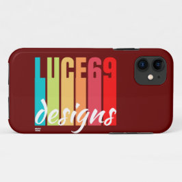 Capa Para iPhone 11 Logotipo "DESIGNS LUCE69"