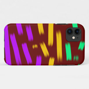 Capa Para iPhone 11 logotipo mini de adição de cor azul-aquosa simples