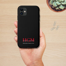 Logotipo Simples Profissional - Vermelho Preto