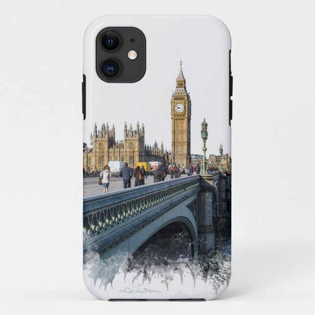 Capa Para iPhone 11 Londres, Inglaterra (Verso)