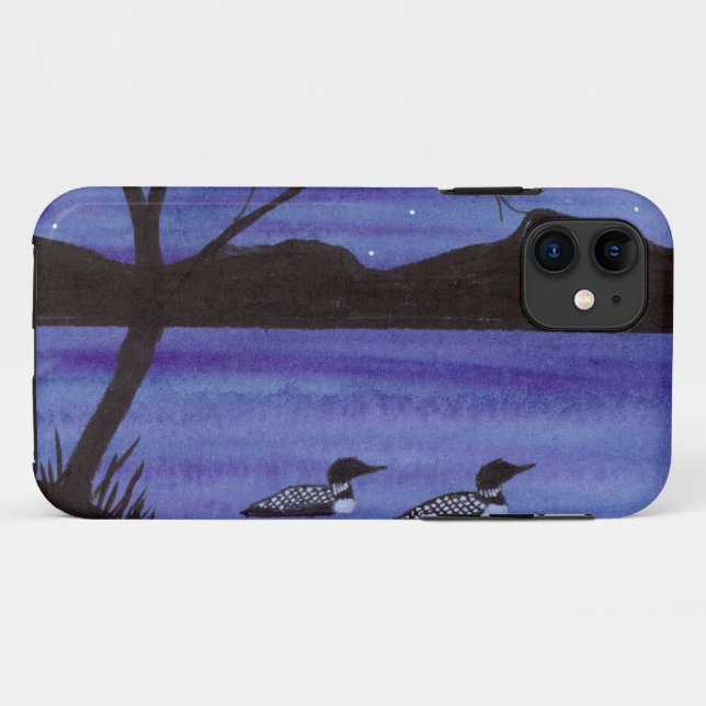 Capa Para iPhone 11 Loons (Verso (horizontal))