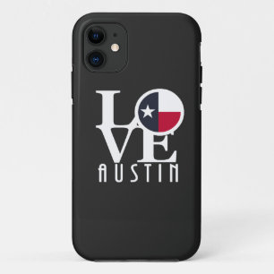 Capa Para iPhone 11 LOVE Austin Texas