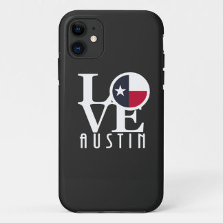 Capa Para iPhone 11 LOVE Austin Texas