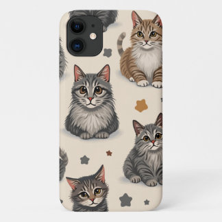 Capa Para iPhone 11 Lovely Cats