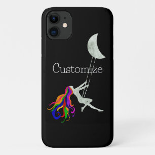 Capa Para iPhone 11 Lua balançando cabeça vermelha Thunder_Cove