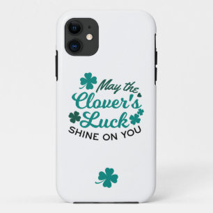 Capa Para iPhone 11 Lucky Clover Charm - Que a Sorte de Clover brilhe