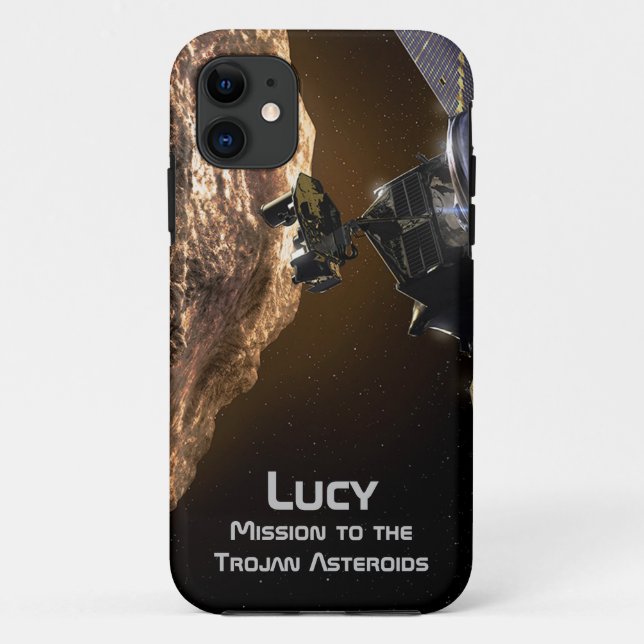 Capa Para iPhone 11 Lucy Mission to Study Trojan Asteroids (Verso)