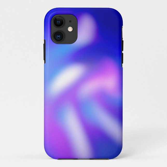 Capa Para iPhone 11 luz fractal abstrato (Verso)
