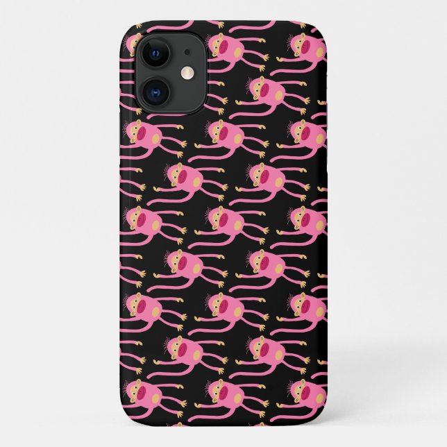 Capa Para iPhone 11 Macaco Pequeno e Bonito (Verso)