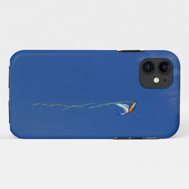 Capa Para iPhone 11 Macaw Kite (Verso (horizontal))