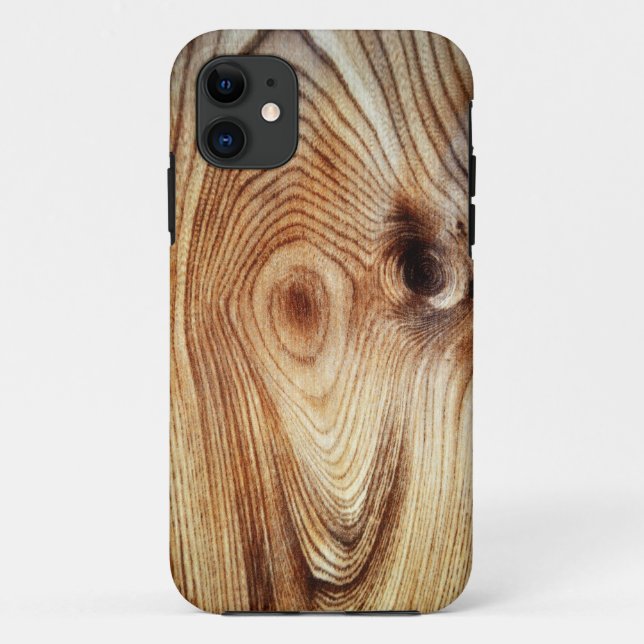 Capa Para iPhone 11 Madeira (Verso)