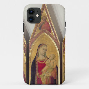 Capa Para iPhone 11 Madonna e criança com SS. Nicholas e Proculus,