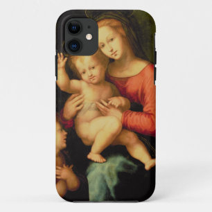 Capa Para iPhone 11 Madonna e criança com St John