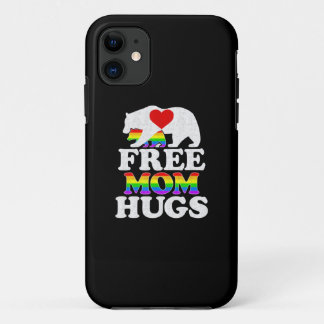 Capa Para iPhone 11 Mãe grátis abraça as mulheres Orgulho Lgbt