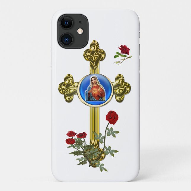 Capa Para iPhone 11 Mãe Maria (Verso)
