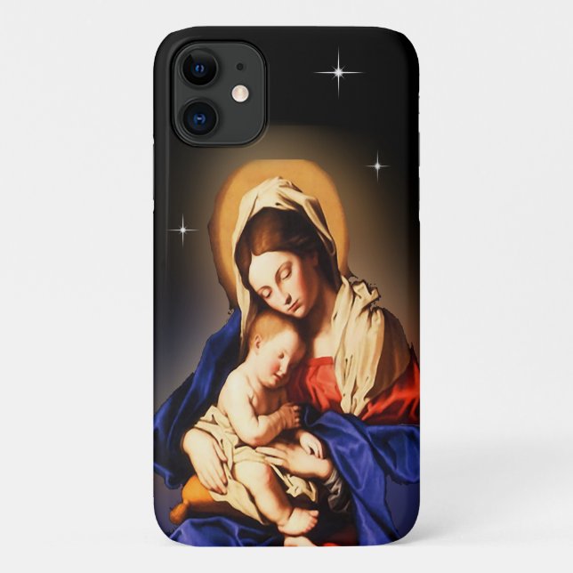 Capa Para iPhone 11 Mãe Maria (Verso)