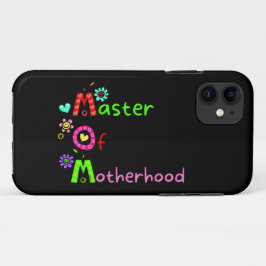 Capa Para iPhone 11 MÃE MESTRE DO dia de as mães engraçado DA MÃE