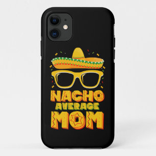 Capa Para iPhone 11 Mãe Nacho Média Cinco De Mayo Família Corresponden
