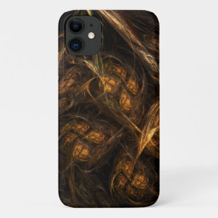 Capa Para iPhone 11 Mãe Terra Abstrato de Arte