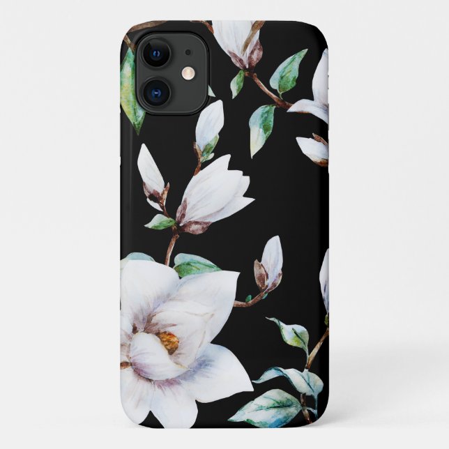 Capa Para iPhone 11 Magnolia iPhone (Verso)
