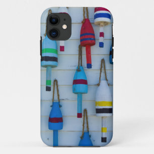 Capa Para iPhone 11 Maine, Stonington, bóias de lagosta decorativas