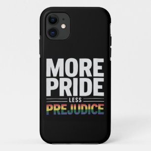 Capa Para iPhone 11 Mais Orgulho Menos Preconceito Mês do Orgulho LGBT