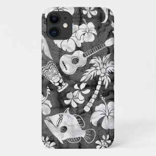 Capa Para iPhone 11 Makapuu Beach Havaiana - Cinza de carvão do Hava