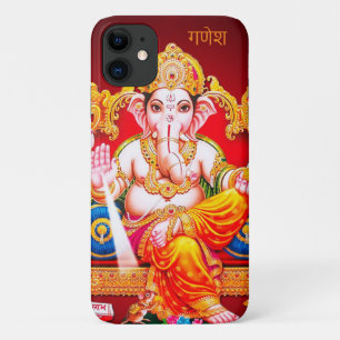 Capa Para iPhone 11 Mala Celular de Deus Indiano Ganesha/iPad